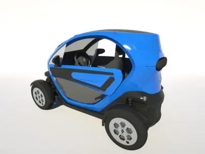 Renault Twizy Cargo Mt 13kw Electrico 3D model