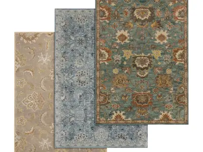Rug Set 589 3D model