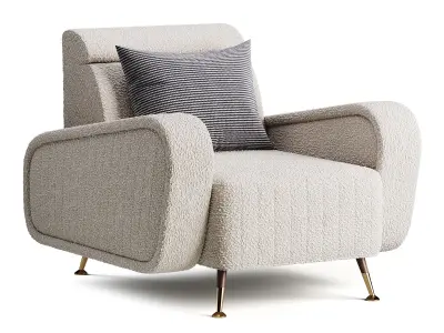 ARMCHAIR HARRISON 3D model