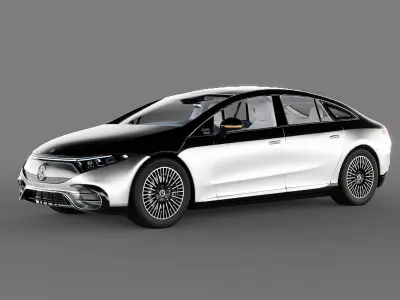 Mercedes EQS 3D model