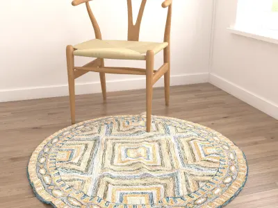 Rugs No 292 Low-poly 3D model