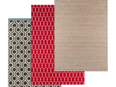 Rug Set 697 3D model