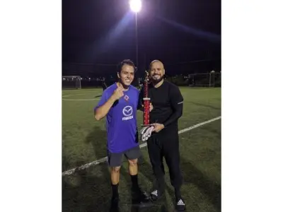 Custom Soccer Trophy Award 3D print model