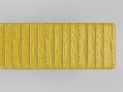 stool bench with legs 3D model