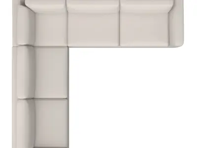 Colt 3 Piece Sectional 01102-789-S1 3D model