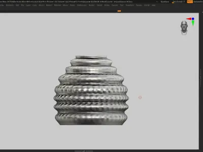 vase 3d print 692 3D print model