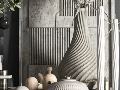 decorative set 025 3D model