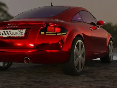 Audi TT 3D model from CGTrader