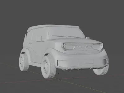 VinFast VF3 2024 3D model