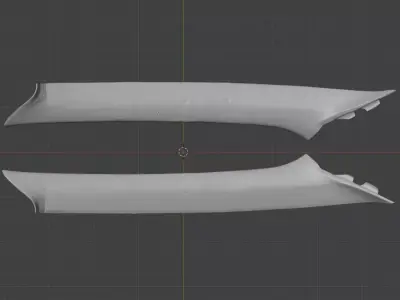 Honda Accord A-Pillar 98-02 3D print model