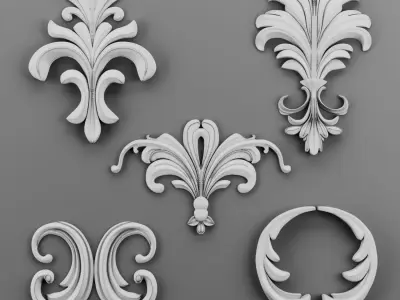 Trim Ornament 141 3D model