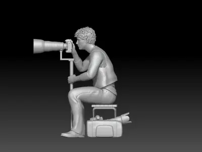 photographer f1 2025 boy 4 3D print model