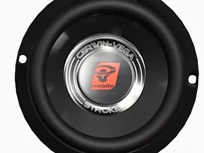 Cerwin Vega Stroker Car Subwoofer Free low-poly 3D model