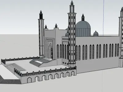 Mosque 3D model