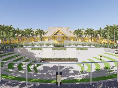 The Museum Building Of Sambas Cultural Centre 3D model