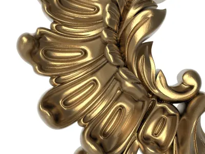  decorative pattern ready for 3D printing 3D model 43