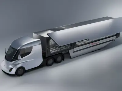 Tesla Semi Truck  3D model