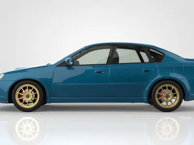 Subaru Legacy 2005 3D model