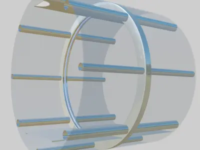 Future tunnel 3D model