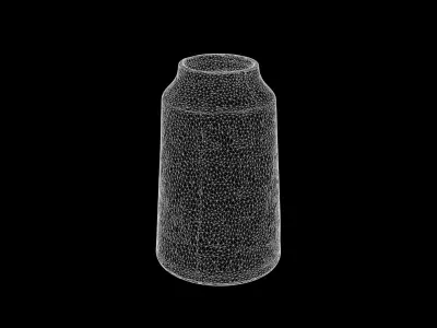Anydrafts Vase 02 Low-poly 3D model