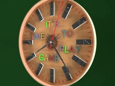 the Wall clock    Free 3D model