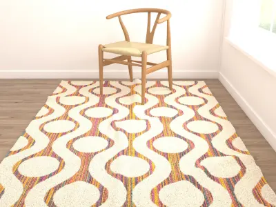Rugs No 347 Low-poly 3D model