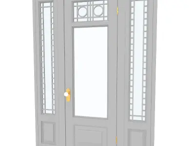 Victorian Front Door 3D model