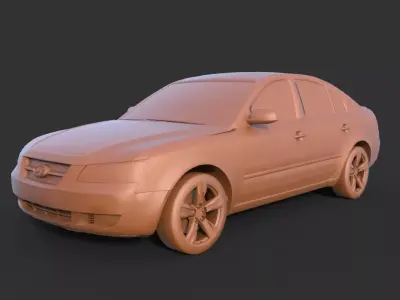 Hyundai Sonata 3D print model