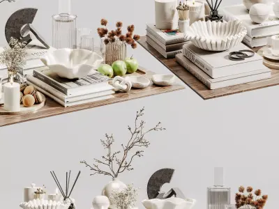 decorative set 152 3D model