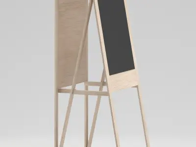 Easel 01 3D model
