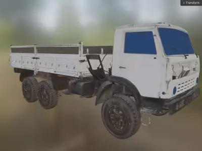 Cargo Truck Low-poly 3D model by ndt5292 from CGTrader