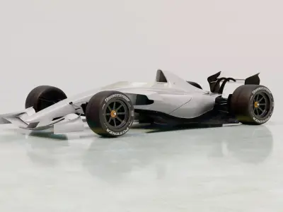 2022 Dallara IR-01 3D model