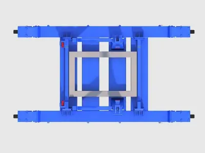 Engine bracket 3D model