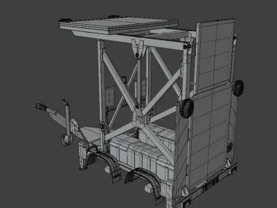 Warnanhanger 3D model