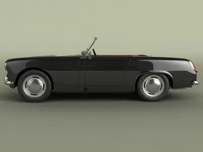 Austin Healey Sprite MkII 3D model