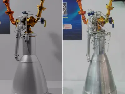 Vikas Engine 3D model