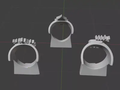 Christmas Napkin Holders 3D print model