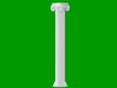 Greek Ionic 3D model