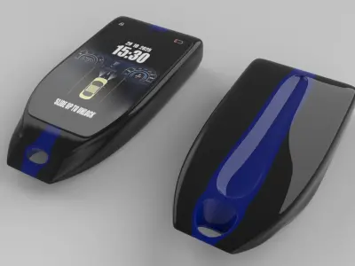CAR KEY 08 3D model