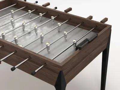 Foosball Table Football 3D model