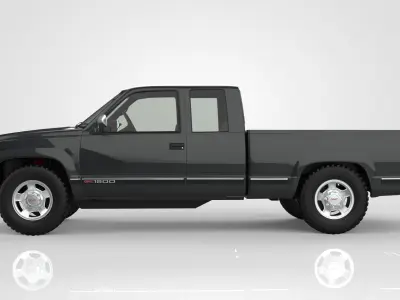 GMC Sierra 1500 3D model