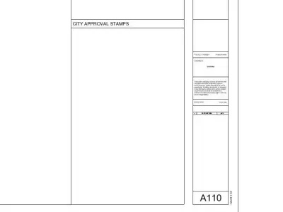 Revit Title Block Family for Professionals 3D model