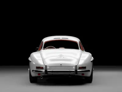 Mercedes 300 SL Gulwing 3D model