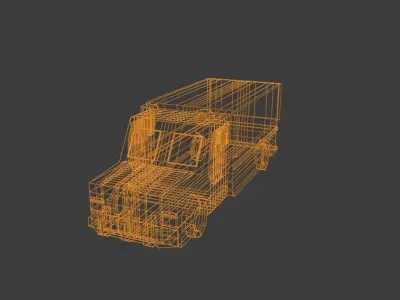 Urban transport Free low-poly 3D model