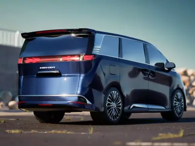 BYD Denza D9 3D model