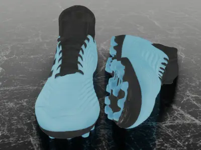 ADIDAS PREDATOR 193 3D SOCCER SHOES Low-poly 3D model