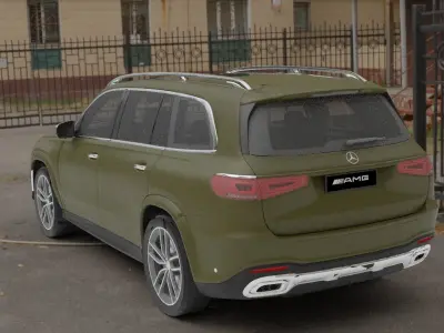 Mercedes-Benz S-GLS 580 AMG  3D model 3D model