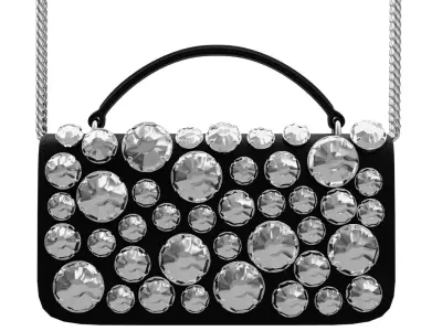 Moschino Still Life Heart Bag Low-poly 3D model