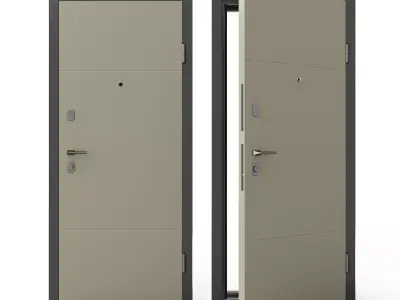Moode Door 3D model