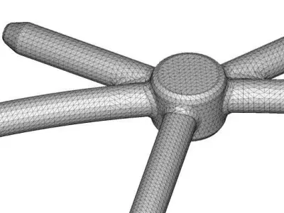 Classic Modern Wall Clock 3D print model